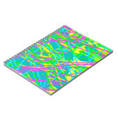 Carnet Couleur Mes rêves Scribble Motif Expressive (Côté gauche)