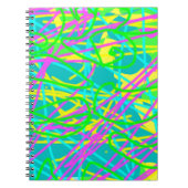 Carnet Couleur Mes rêves Scribble Motif Expressive (Devant)