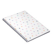 Carnet Couleur mignonne Dotson Motif sans couture (Côté Droit)