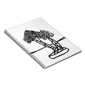 CARNET COULEUR MOI PALM BONSAI (Côté Droit)