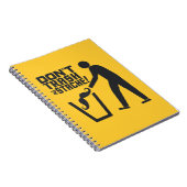Carnet couleur personnalisé de la cache de déchets (Côté Droit)