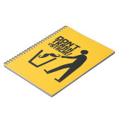 Carnet couleur personnalisé de la cache de déchets (Côté gauche)