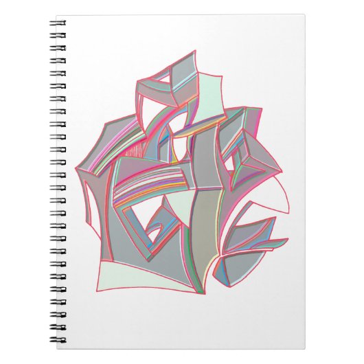 Carnet Couleur personnalisée (Devant)