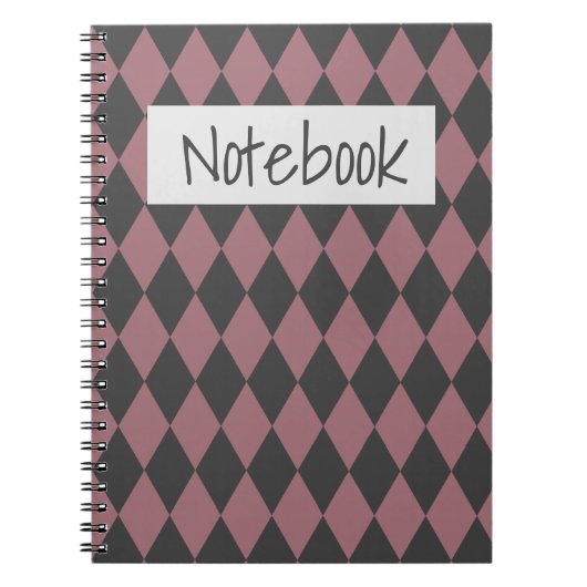 Carnet Couleur rhombus élégant pillow (Devant)