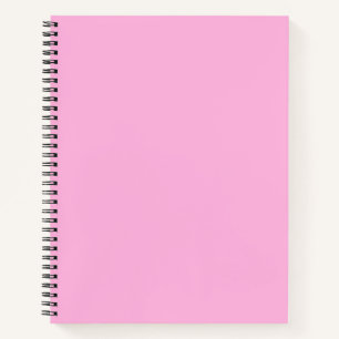 Carnet Couleur solide rose pâle