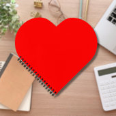 Carnet Couleur solide rouge | Classique | Élégant | tenda