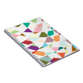 Carnet Couleurs Abstraites Damask (Côté Droit)