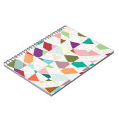 Carnet Couleurs Abstraites Damask (Côté gauche)