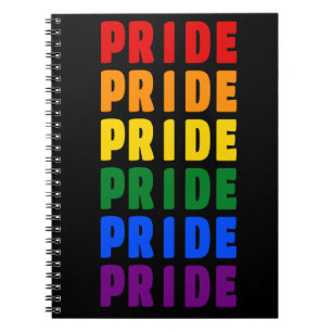 Carnet Couleurs arc-en-ciel LGBT Fierté