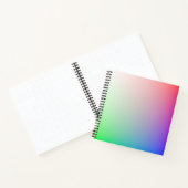 Carnet Couleurs arc-en-ciel vives et vives dans Pastel do (Intérieur)