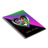 Carnet Couleurs d'amour (Côté Droit)