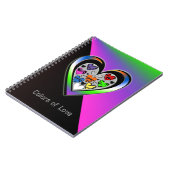 Carnet Couleurs d'amour (Côté gauche)