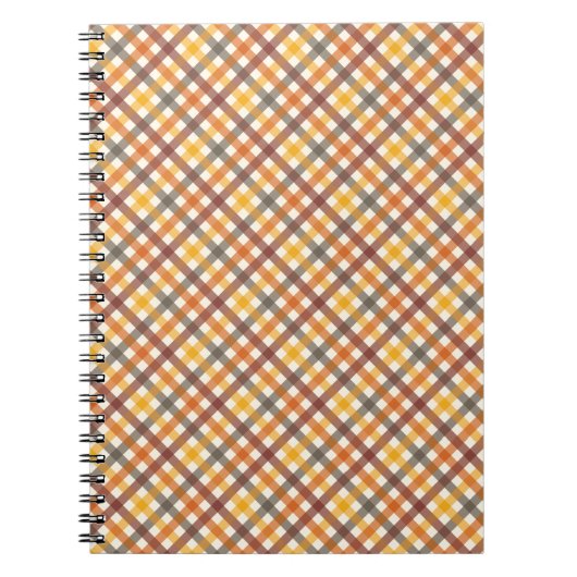 Carnet Couleurs d'automne prédéfinies (Devant)
