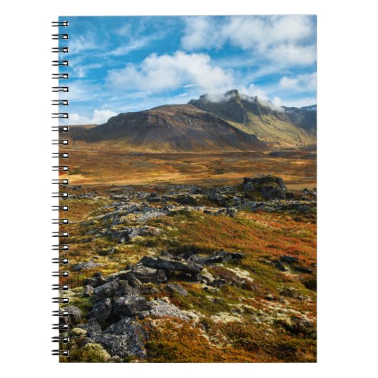 Carnet Couleurs d'automne sur le paysage (Devant)