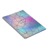 Carnet couleurs de cd holographique (Côté Droit)