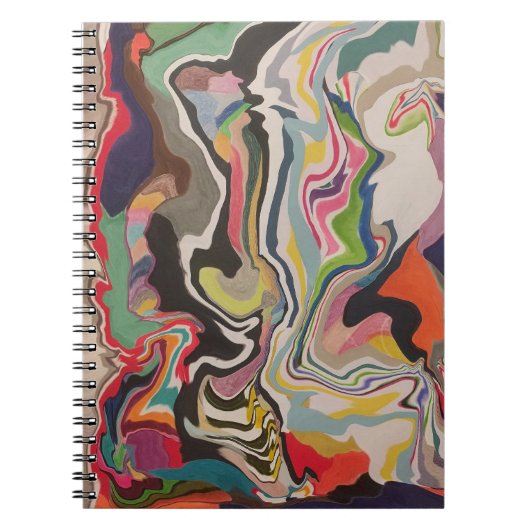 Carnet Couleurs de fusion (Devant)