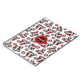 Carnet couleurs de l'équipe de volley-ball des filles noi (Côté gauche)