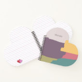 Carnet Couleurs d'été crémeuses et modernes (Intérieur)