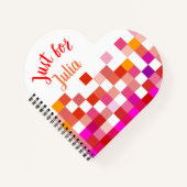 Carnet Couleurs et monogrammes (Devant)