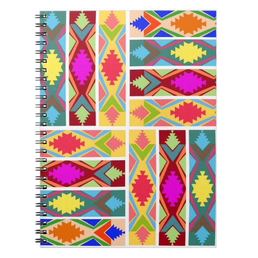 Carnet Couleurs ethniques (Devant)