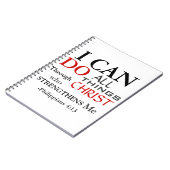 Carnet Couleurs gras PHILIPPIENS 4:13 (Côté gauche)