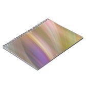 Carnet Couleurs pastel Abstrait (Côté gauche)