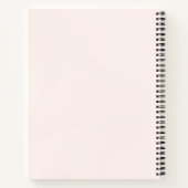 Carnet Couleurs pastel de l'ange magique fée (Dos)