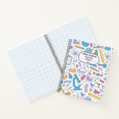 Carnet Couleurs pastel, style illustratif simple (Intérieur)