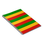Carnet COULEURS RASTAFARI + vos idées (Côté Droit)