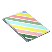 Carnet Couleurs rayées des Bermudes (Côté Droit)