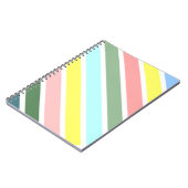 Carnet Couleurs rayées des Bermudes (Côté gauche)