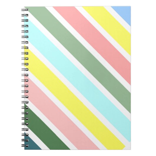 Carnet Couleurs rayées des Bermudes (Devant)