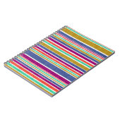 Carnet Couleurs rétrospectives Tailles texturées (Côté gauche)