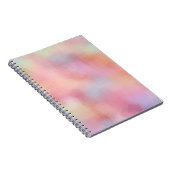 Carnet Couleurs rouge rose jaune bleu violet vert pastel (Côté Droit)