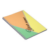 Carnet Couleurs Vintages rétro (Côté Droit)