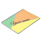 Carnet Couleurs Vintages rétro (Côté gauche)