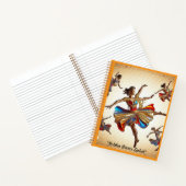 Carnet "Couleurs vives de mouvement" (Intérieur)