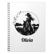 Country Chic Horse Cowgirl Western Personnalisé