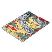 Carnet Country japonaise Cats, Utagawa Kunitoshi (Côté gauche)