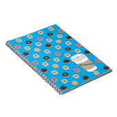 Carnet Coupe de café personnalisée Holey Doughnut (Côté Droit)