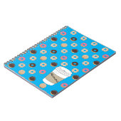 Carnet Coupe de café personnalisée Holey Doughnut (Côté gauche)