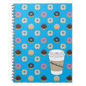 Carnet Coupe de café personnalisée Holey Doughnut (Devant)