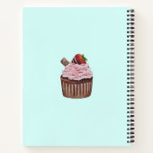 Carnet Coupe De Fraise Cute À L'Aquarelle (Dos)