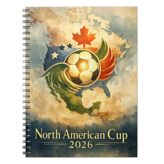 Carnet Coupe du Monde USA MX CA Beaux-Arts (Devant)