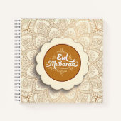 Carnet Coupé Eid Mubarak (Devant)