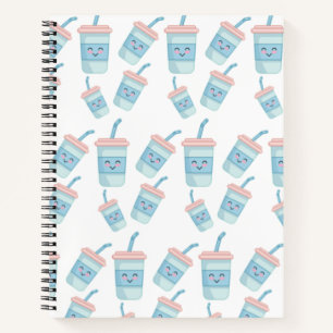 Carnet Coupe Kawaii de boissons