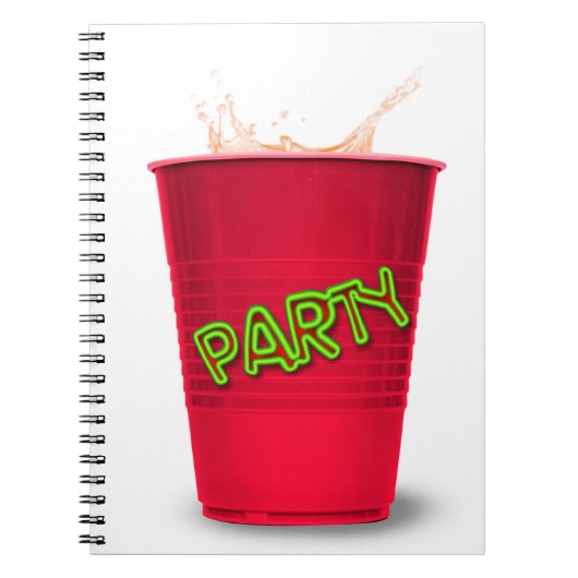 Carnet Coupe Red Party (Devant)
