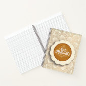 Carnet Couper Eid Moubarak (Intérieur)