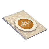 Carnet Couper Eid Mubarak (Côté Droit)