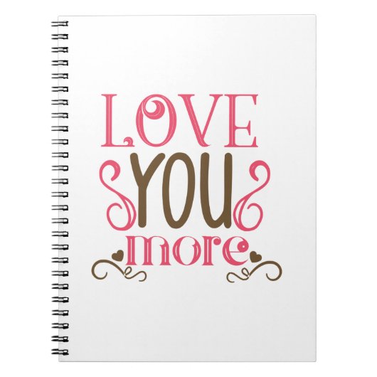 Carnet Couple Cadeau Aimez-Vous Plus (Devant)